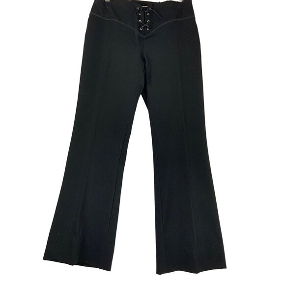Cache 90s Y2K womens pants boot cut/ flare 30 waist 38 hip - Picture 1 of 5